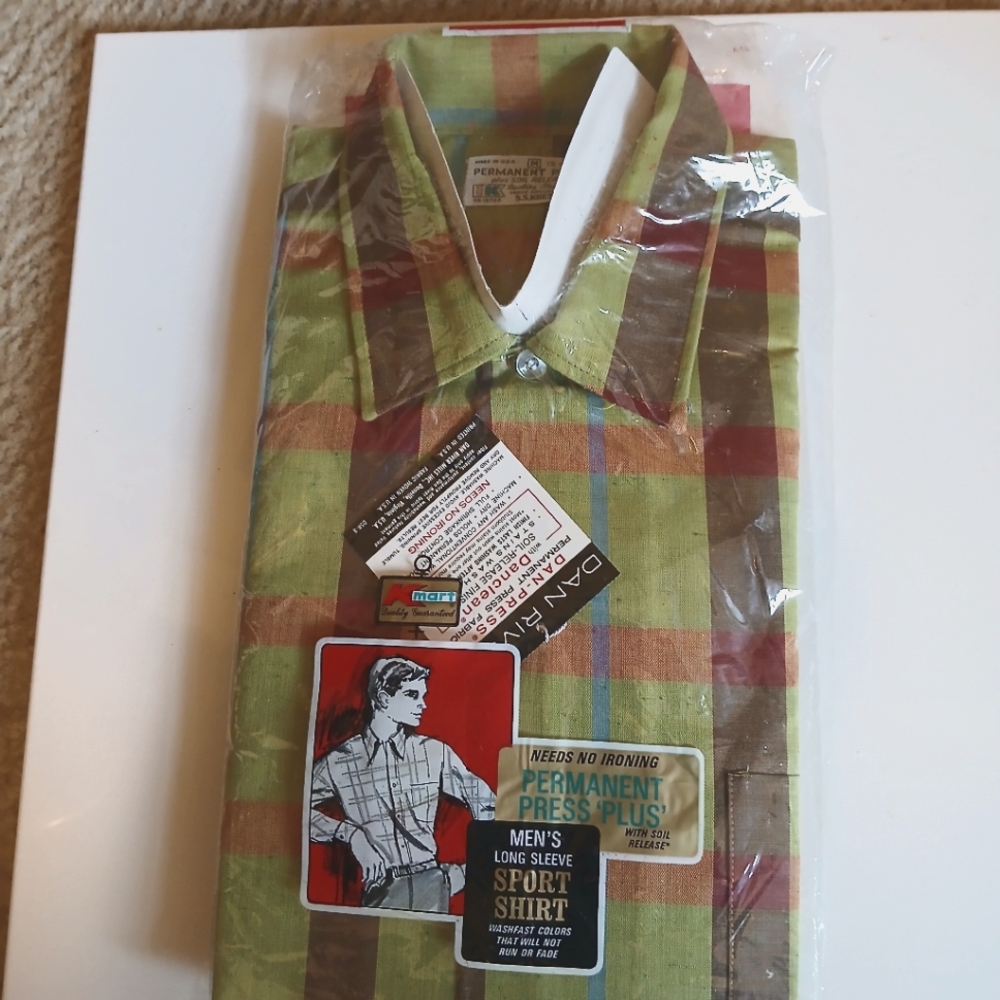 Vintage 1962 to 63  K MART Sport Shirt M